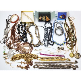 Large Bag Lot of Costume Jewelry