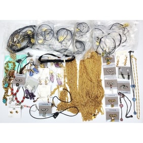 Large Bag Lot of Costume Jewelry