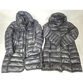 Original Moncler Long Coat Along w/ Another