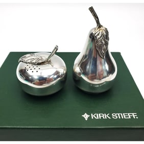 Vintage Kirk Stieff Salt & Pepper Shaker Set