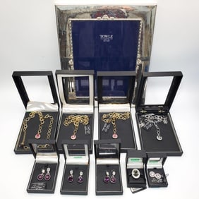 Bag Lot of Paris Bijoux Jewelry in Original Boxes