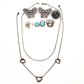 Tiffany & Co Elsa Peretti Sterling Silver Necklace