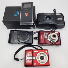 Lot of 5 Vintage Cameras