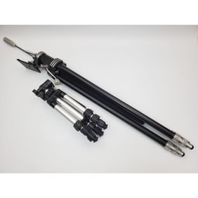 Lot of 2 Vintage Camera Tripods