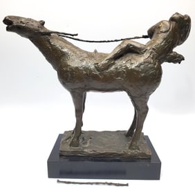 Bruno Lucchesi, American (b.1926) Bronze Figure