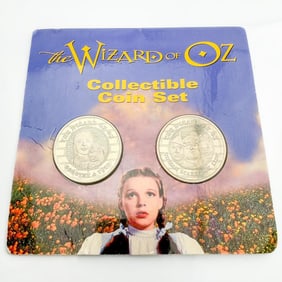 Wizard of Oz Collectible Coin Set in Original Packaging