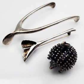 3 Sterling Silver Items Incl. 1 Tiffany & 1 Gorham