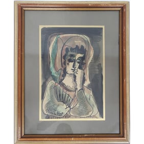 Etienne Ret, French (1900-1996) Painting