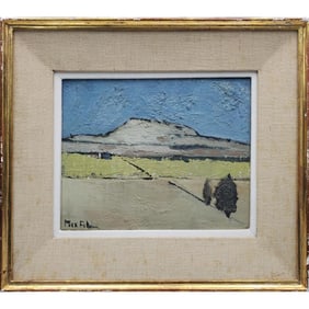 Signed Vintage Italian or French Painting O/C