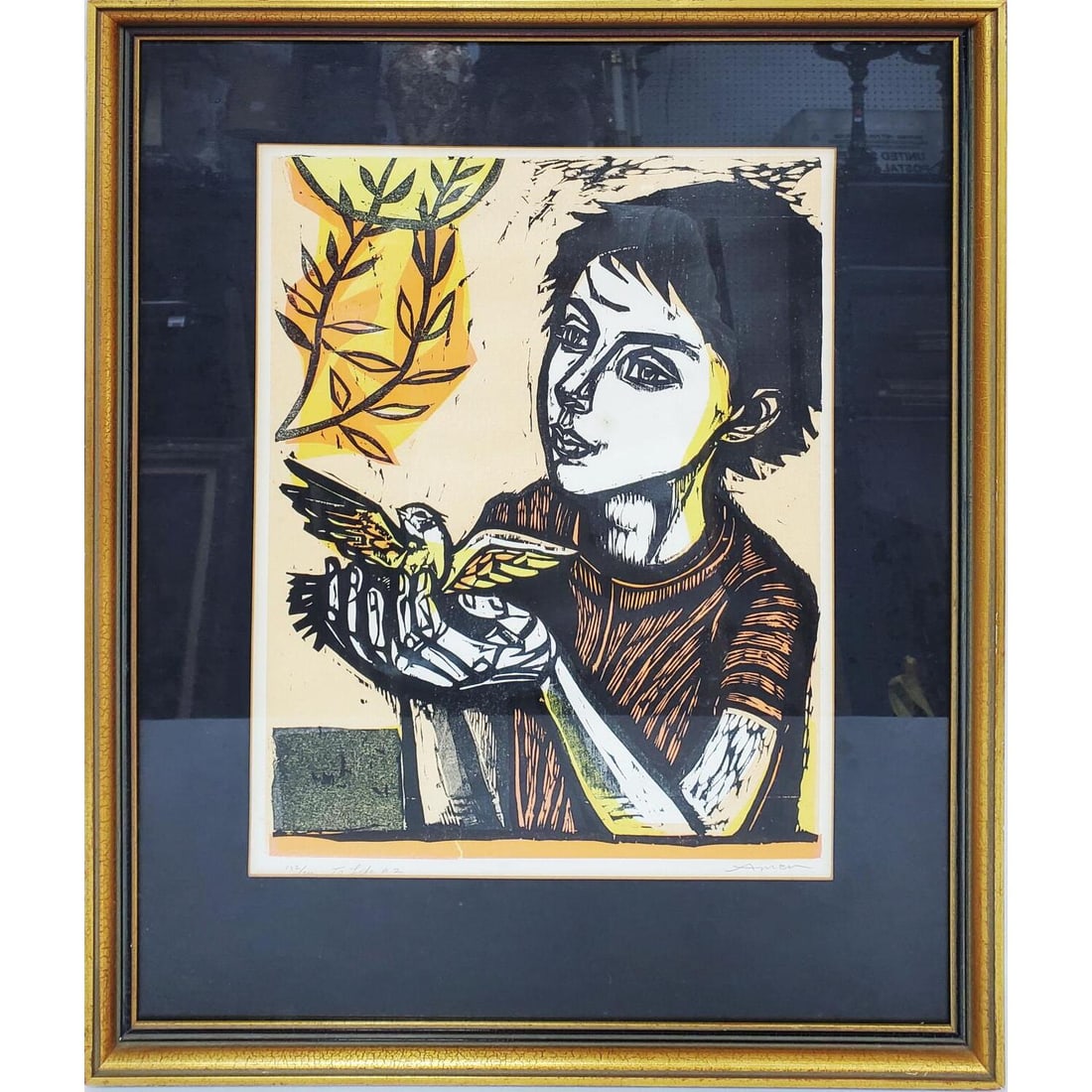 Irving Amen, American (1918-2011) Lithograph (1 of 4)