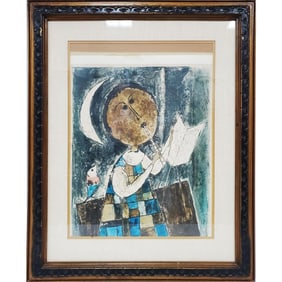 John Haymson, American (1903-1980) Lithograph