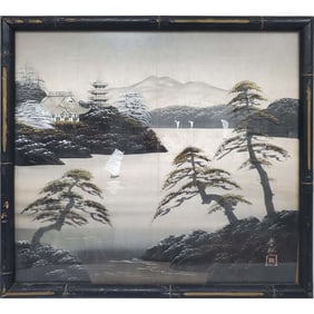 Old Chinese Painting on Silk
