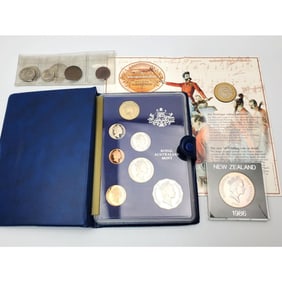 Lot of Coins- South Africa, New Zealand, Australia