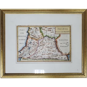 Historical Map of Arabia Petraea & Deserta