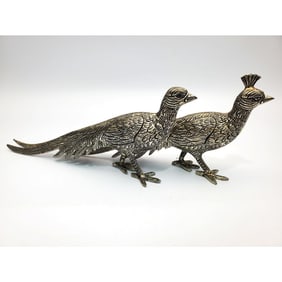 Pair of Metal Birds
