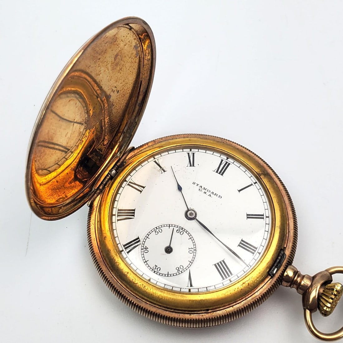 Antique Standard USA Pocket Watch (1 of 6)