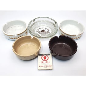 Lot of Ashtrays from Various Hotels