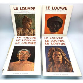 2 "Sculpture at the Louvre Museum" Catalogues