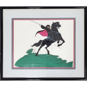 "The Adventures of Zorro" Publicity Animation Cel