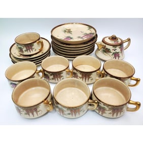 21 Piece Japanese Tea Set