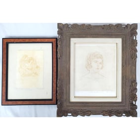 Lot of 2 Patricia Smart Prints on Paper