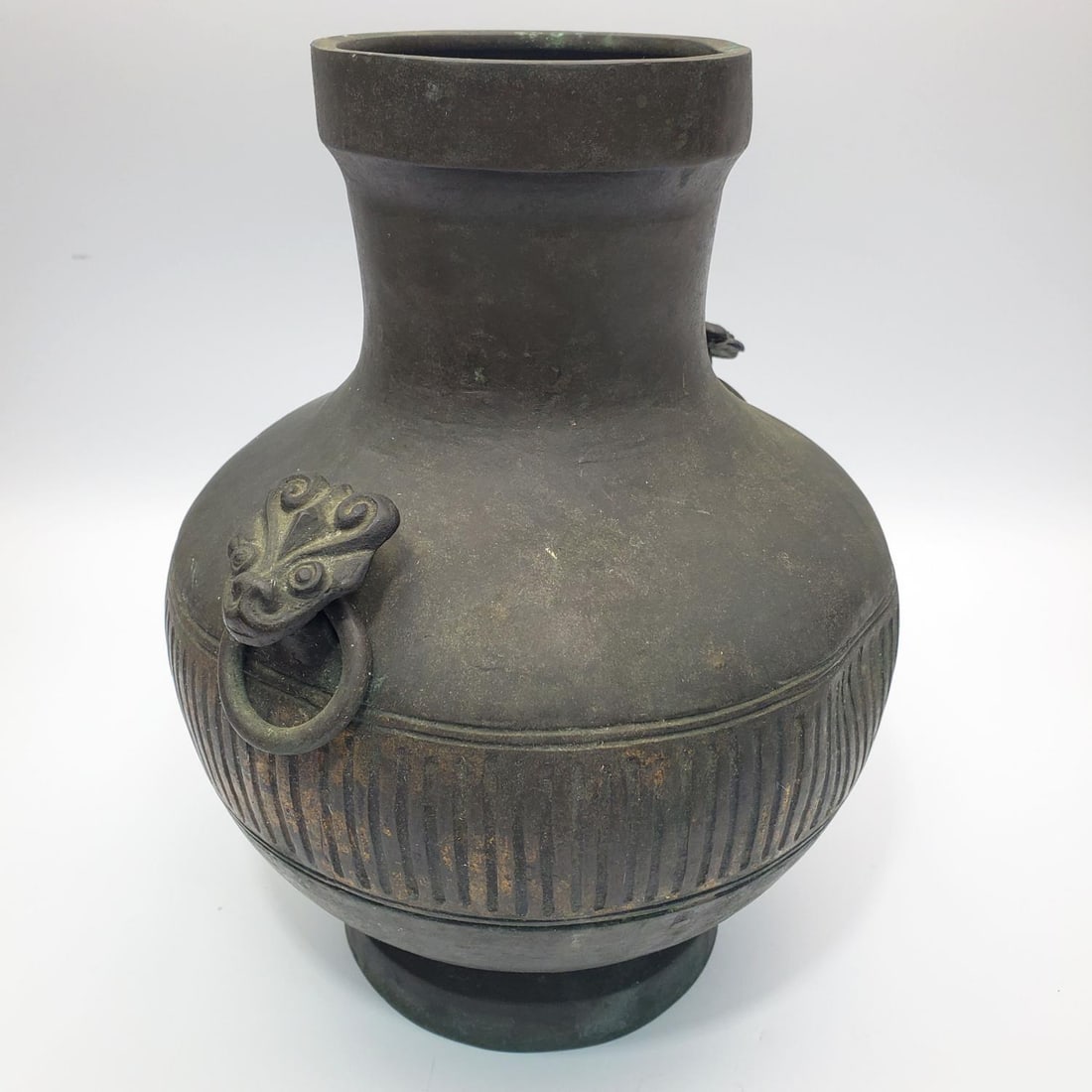 Chinese Signed Probably Bronze Urn (1 of 4)