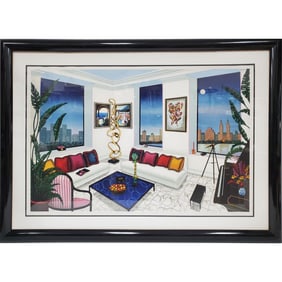 Fanch Ledan, French (b. 1949), Lithograph