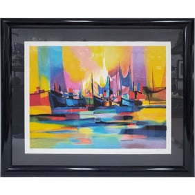Marcel Mouly, French (1918-2008), Lithograph