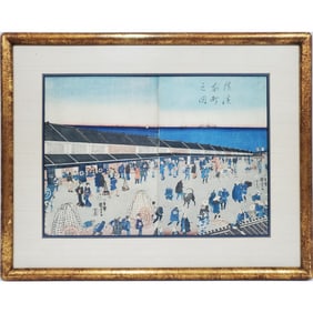 Utagawa Hiroshige, Japanese (1798-1861) Woodblock