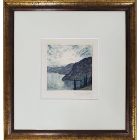 Charles Warren Eaton, American (1857-1937) Print