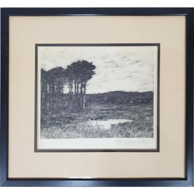 Charles Warren Eaton, American (1857-1937) Print