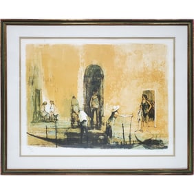 Jean Jansem, French (1920-2013) Lithograph