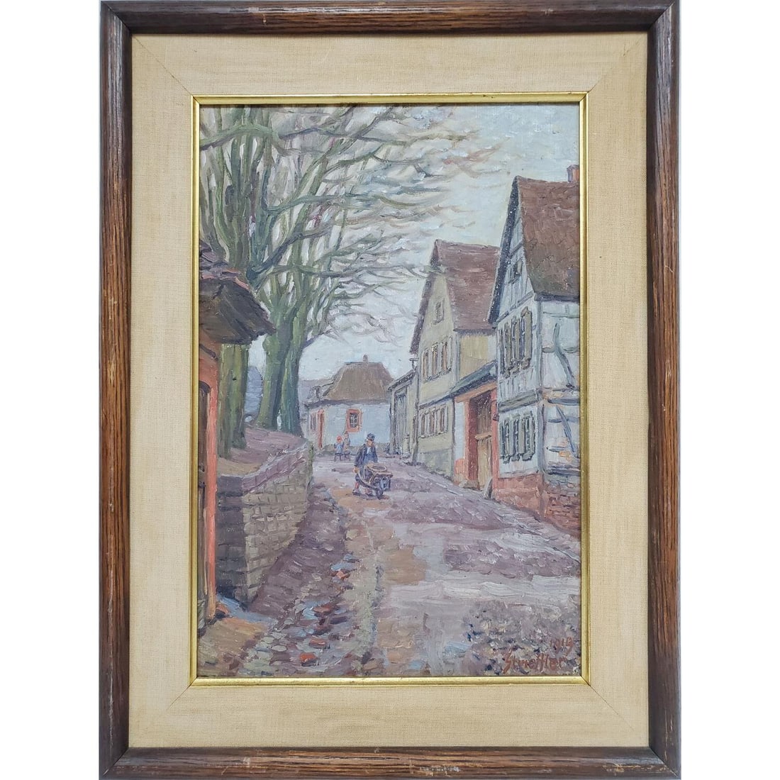 Heinrich Strieffler, German (1872-1949) Painting (1 of 4)