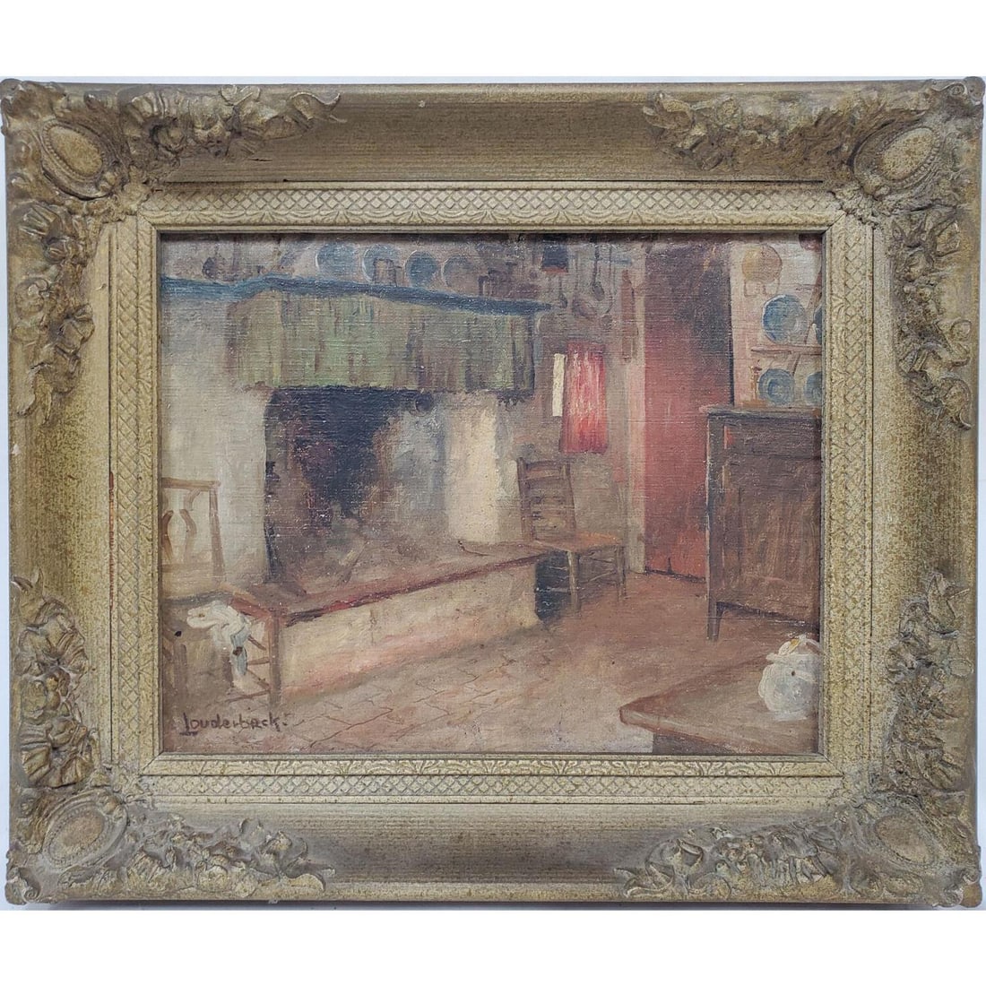 Walter Louderback, American (1887-1941) Painting (1 of 3)