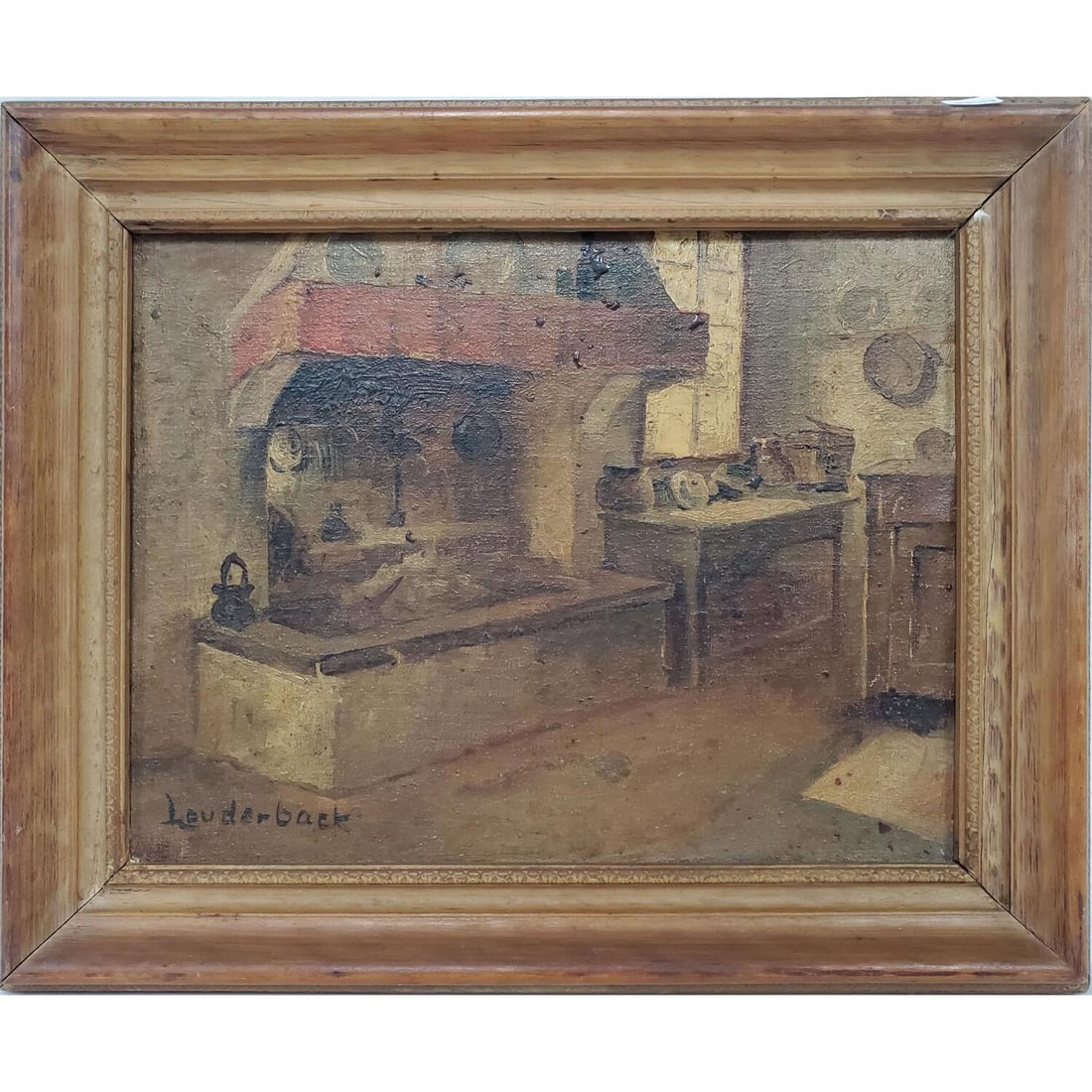 Walter Louderback, American (1887-1941) Painting (1 of 3)