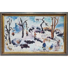 Soshana Afroyim, American (1927-2015) Painting