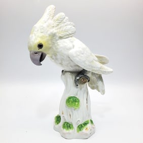 Antique Meissen Porcelain Bird Figure