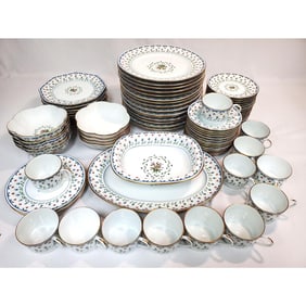 72pc Reynauld Limoges "Lafayette" Dinner Set