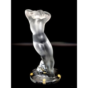Lalique "Danseuse Bras Baisse" Art Glass Figure