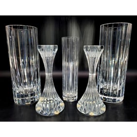 Baccarat France Lot of 5 Art Glass Crystal Items