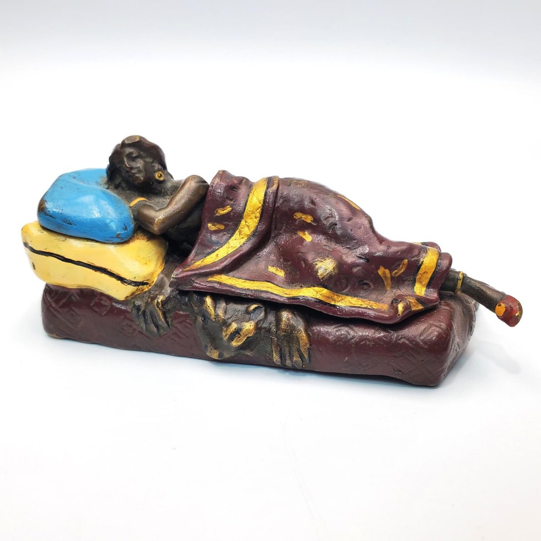 Antique Bergman Austrian Cold Painted Bronze (1 of 5)