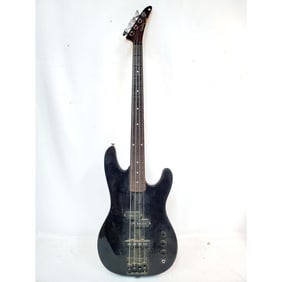 Vintage Gibson Epiphone Black Electric Bass Guitar