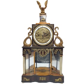 Antique Early 19th C. Mechanical Austrian Clock
