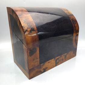 Antique Tessellated Penshell Domed Letter Box