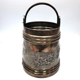 Nikolai Kolodkin Antique Russian Silver Bucket