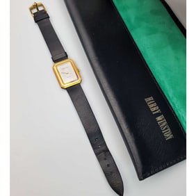 "Harry Winston" 18K Gold Wristwatch