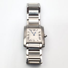 Cartier Tank Stainless Steel Automatic Watch 2301