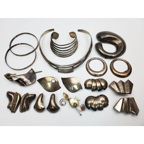 Large Lot of Sterling Silver Fine Jewelry Items