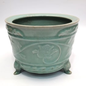 Chinese Longquan Celadon Incense Burner