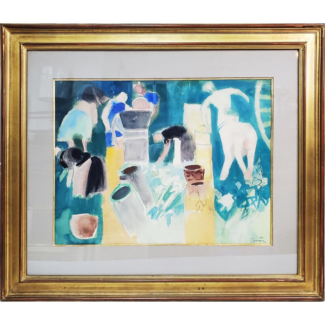 Edouard Pignon, French (1905-1993) Painting (1 of 3)